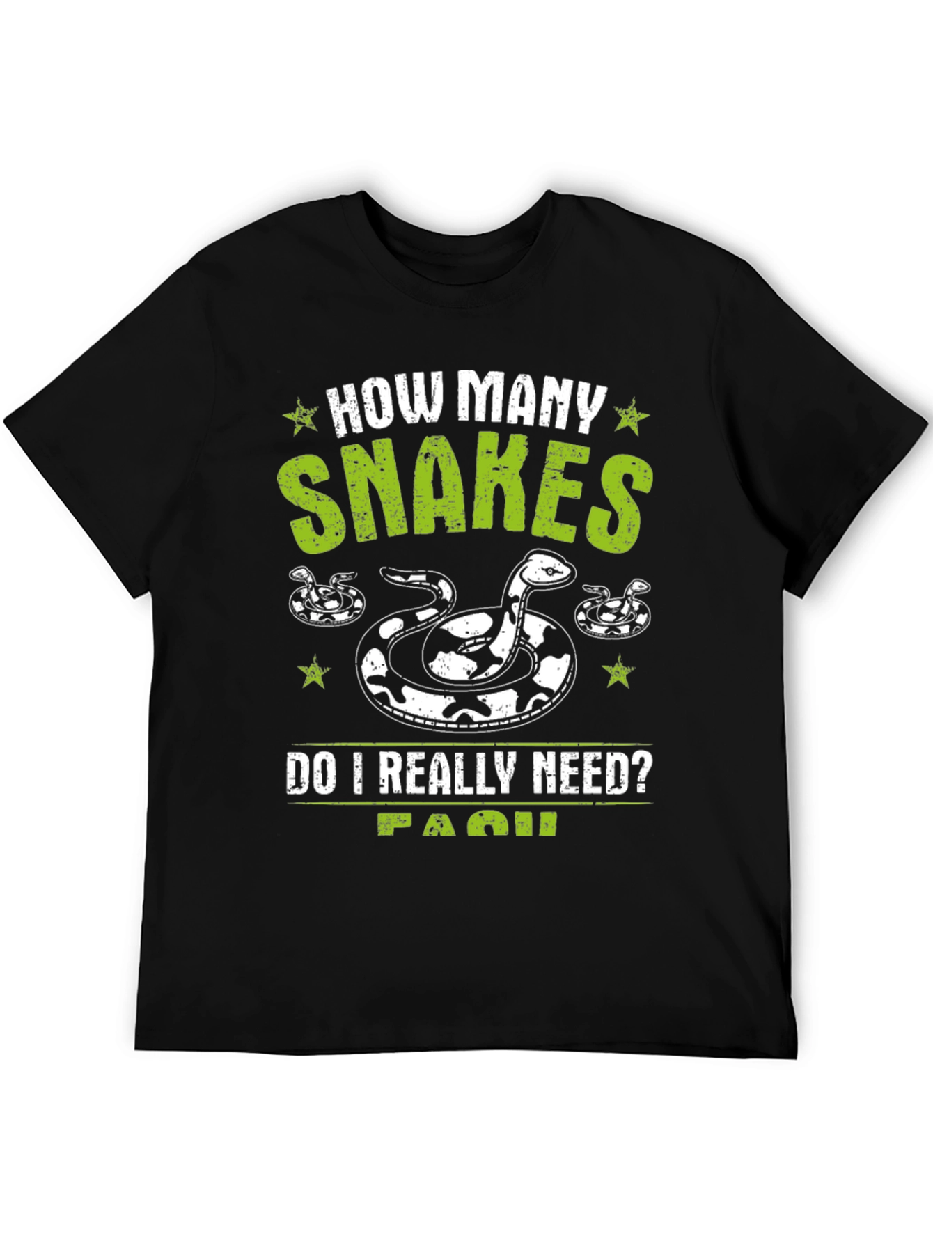 Snakes Graphic T-Shirt - Novelty Reptile Lover Tee
