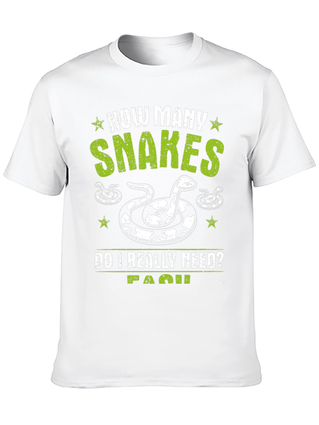 Snakes Graphic T-Shirt - Novelty Reptile Lover Tee