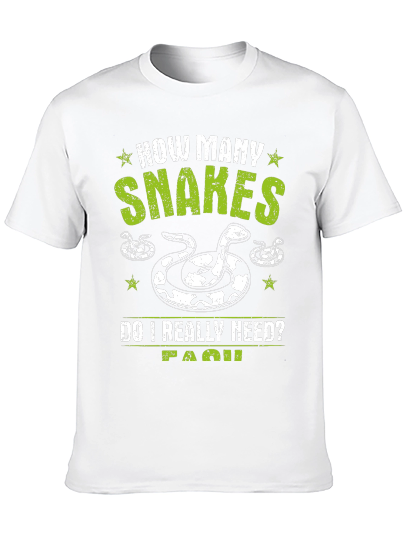 Snakes Graphic T-Shirt - Novelty Reptile Lover Tee