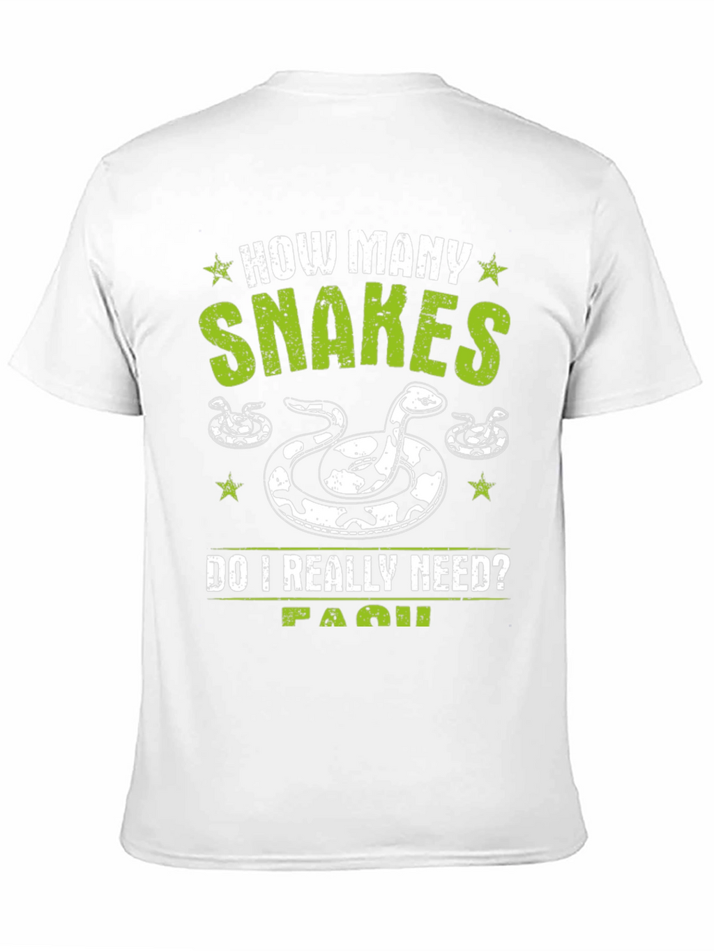 Snakes Graphic T-Shirt - Novelty Reptile Lover Tee