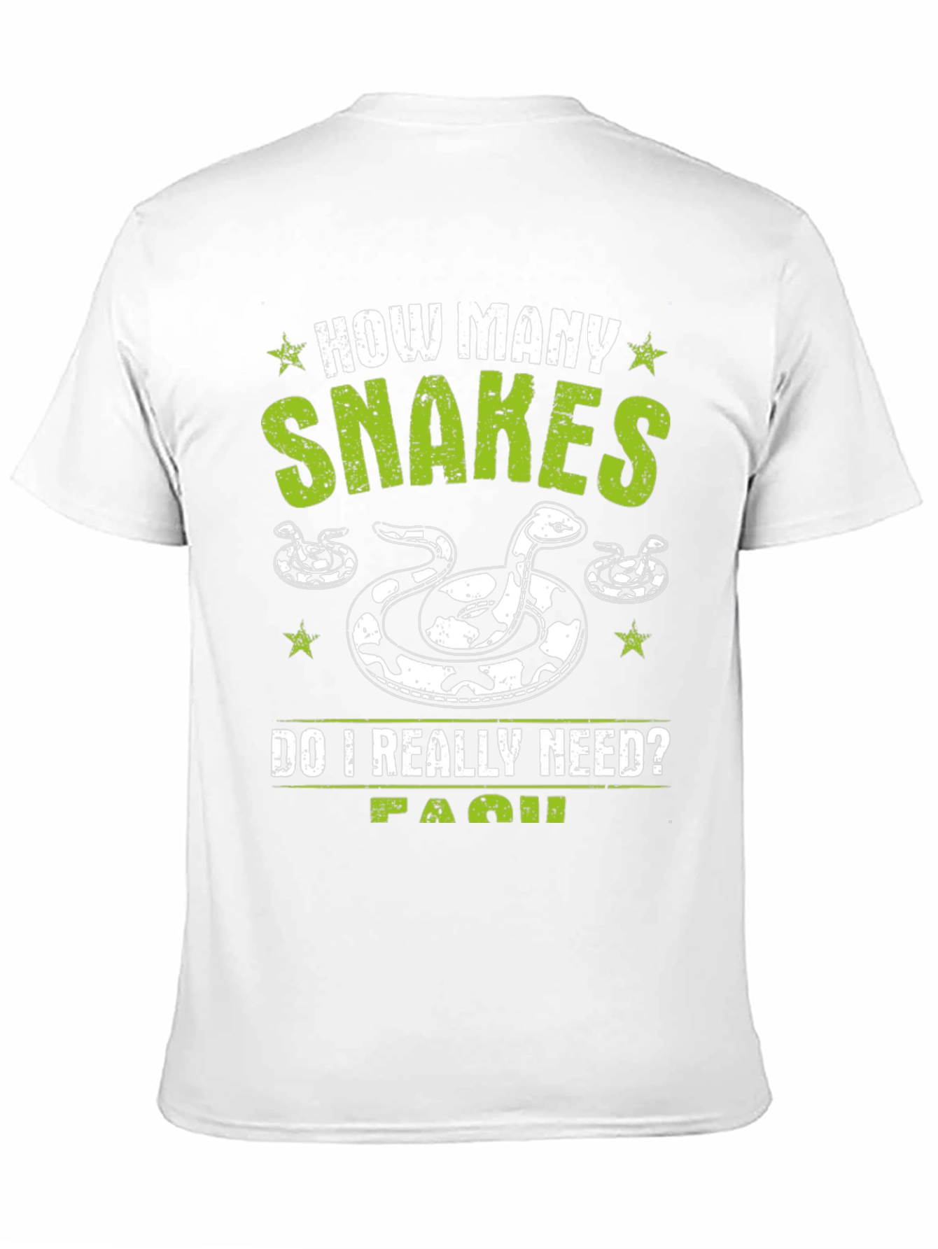 Snakes Graphic T-Shirt - Novelty Reptile Lover Tee