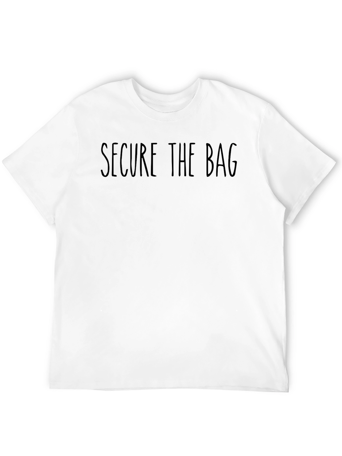 Secure The Bag Graphic T-Shirt - Mens Casual Tee