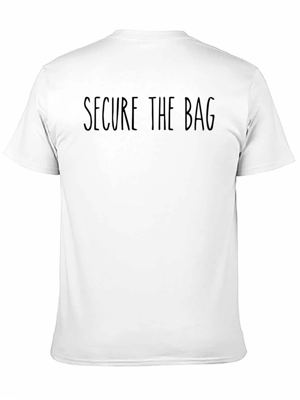 Secure The Bag Graphic T-Shirt - Mens Casual Tee