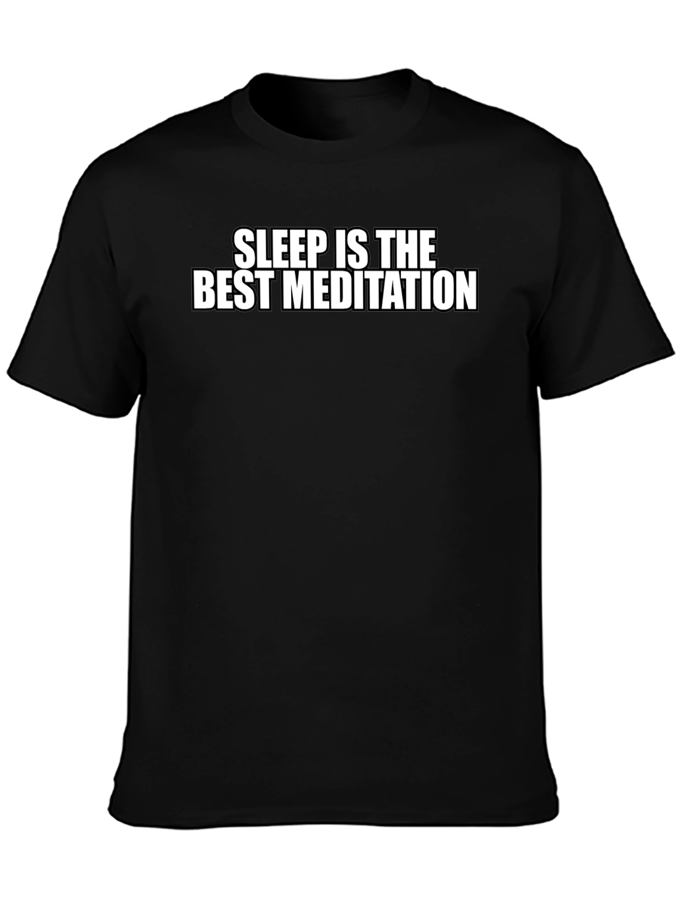 Sleep is the Best Meditation Graphic Tee