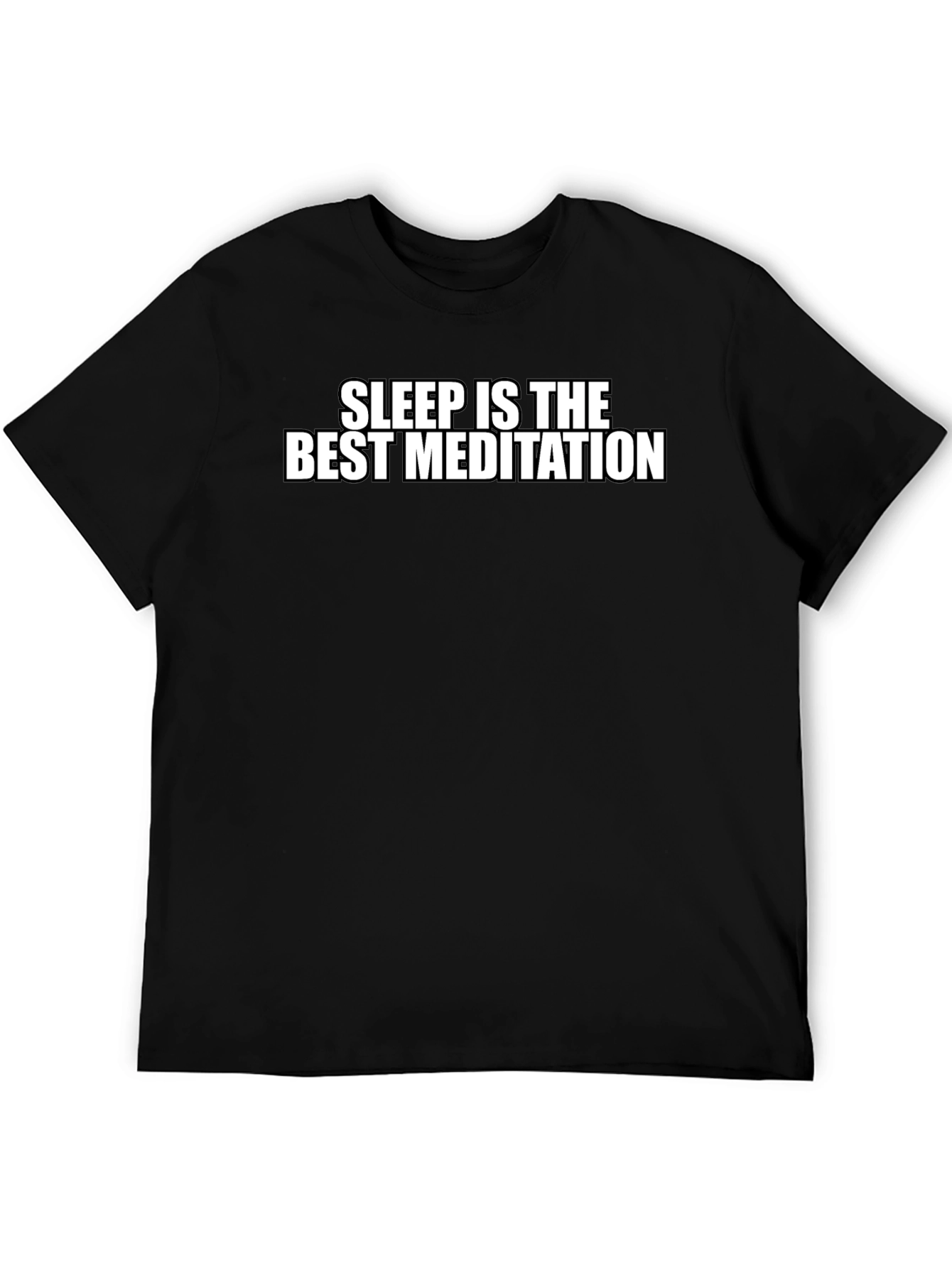 Sleep is the Best Meditation Graphic Tee