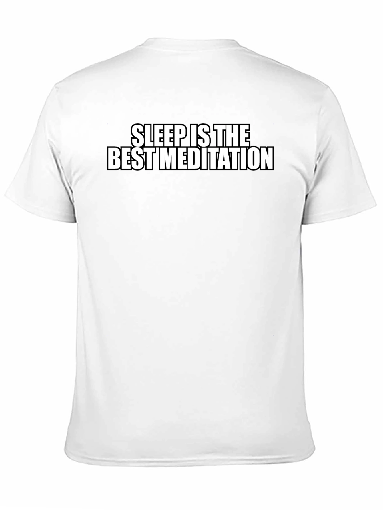 Sleep is the Best Meditation Graphic Tee