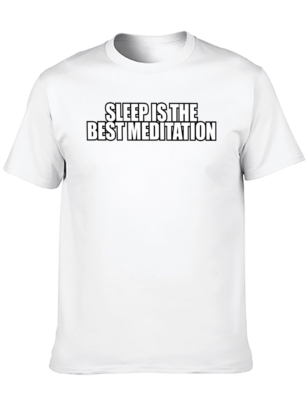 Sleep is the Best Meditation Graphic Tee