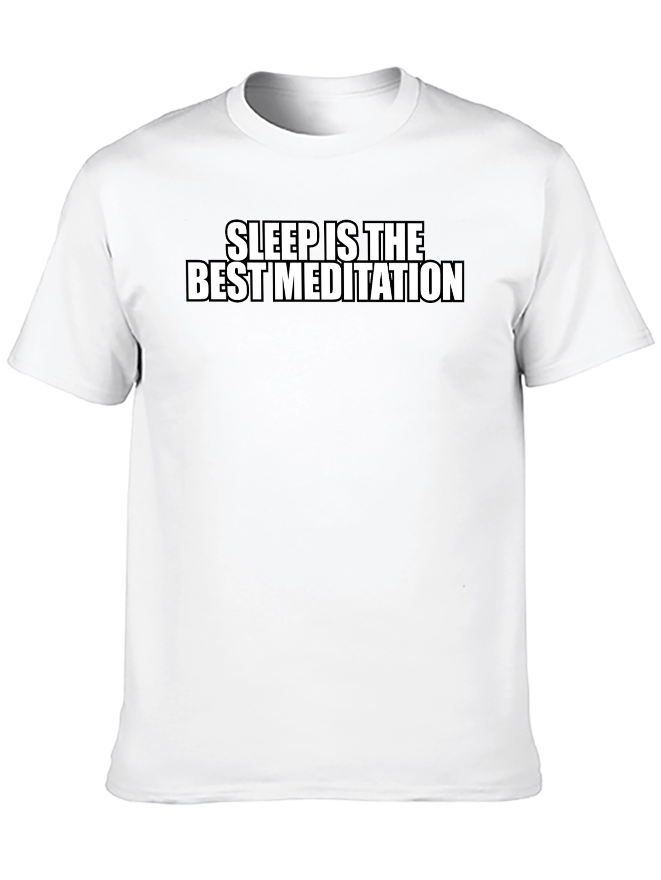 Sleep is the Best Meditation Graphic Tee