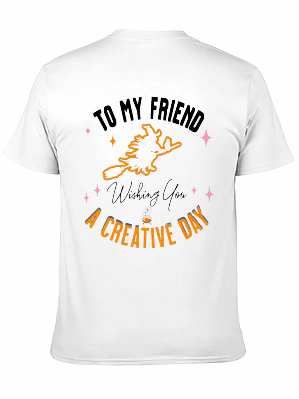 Creative Halloween T-Shirt - Witch Design