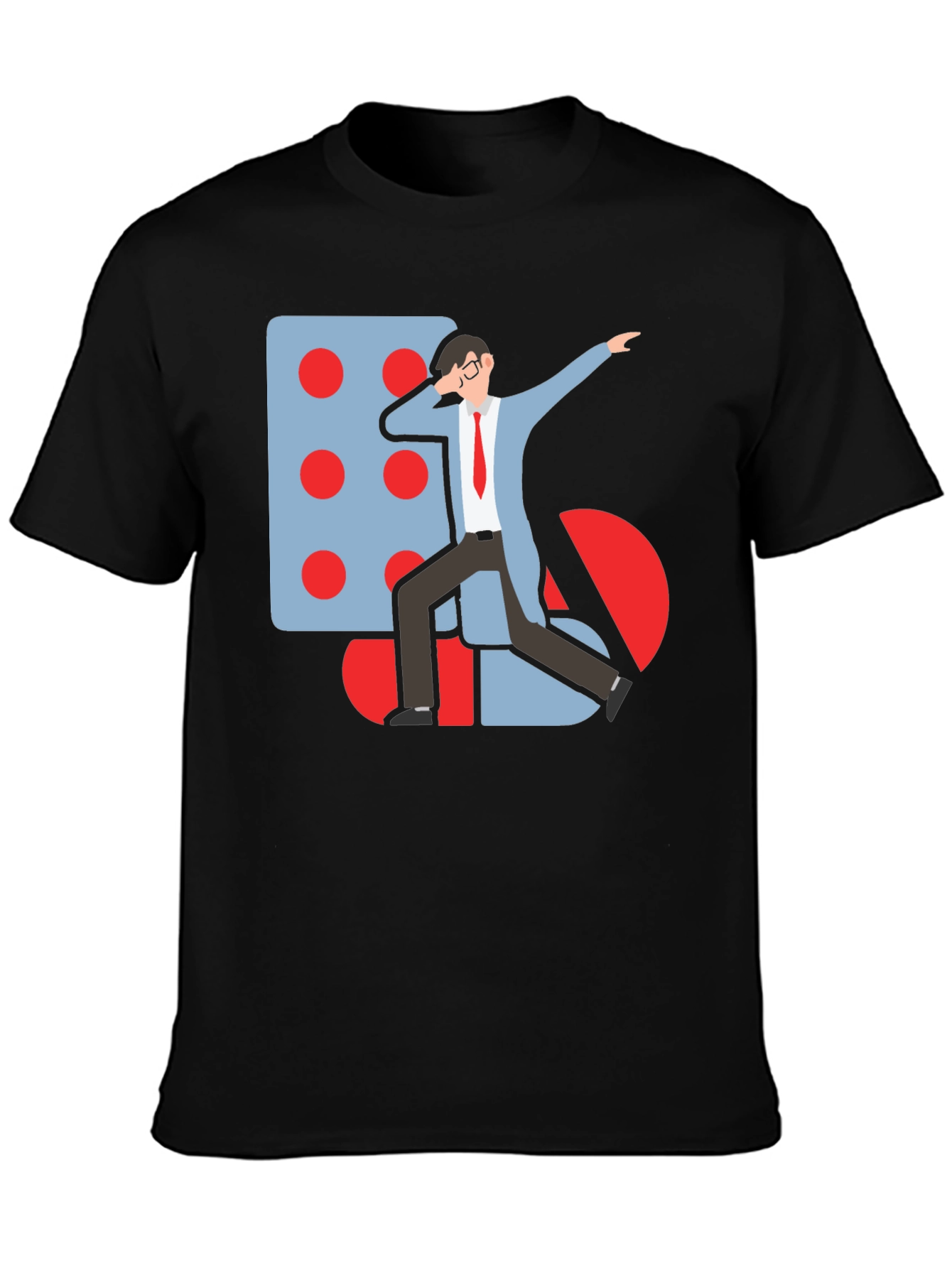 Dabbing Scientist Graphic Tee