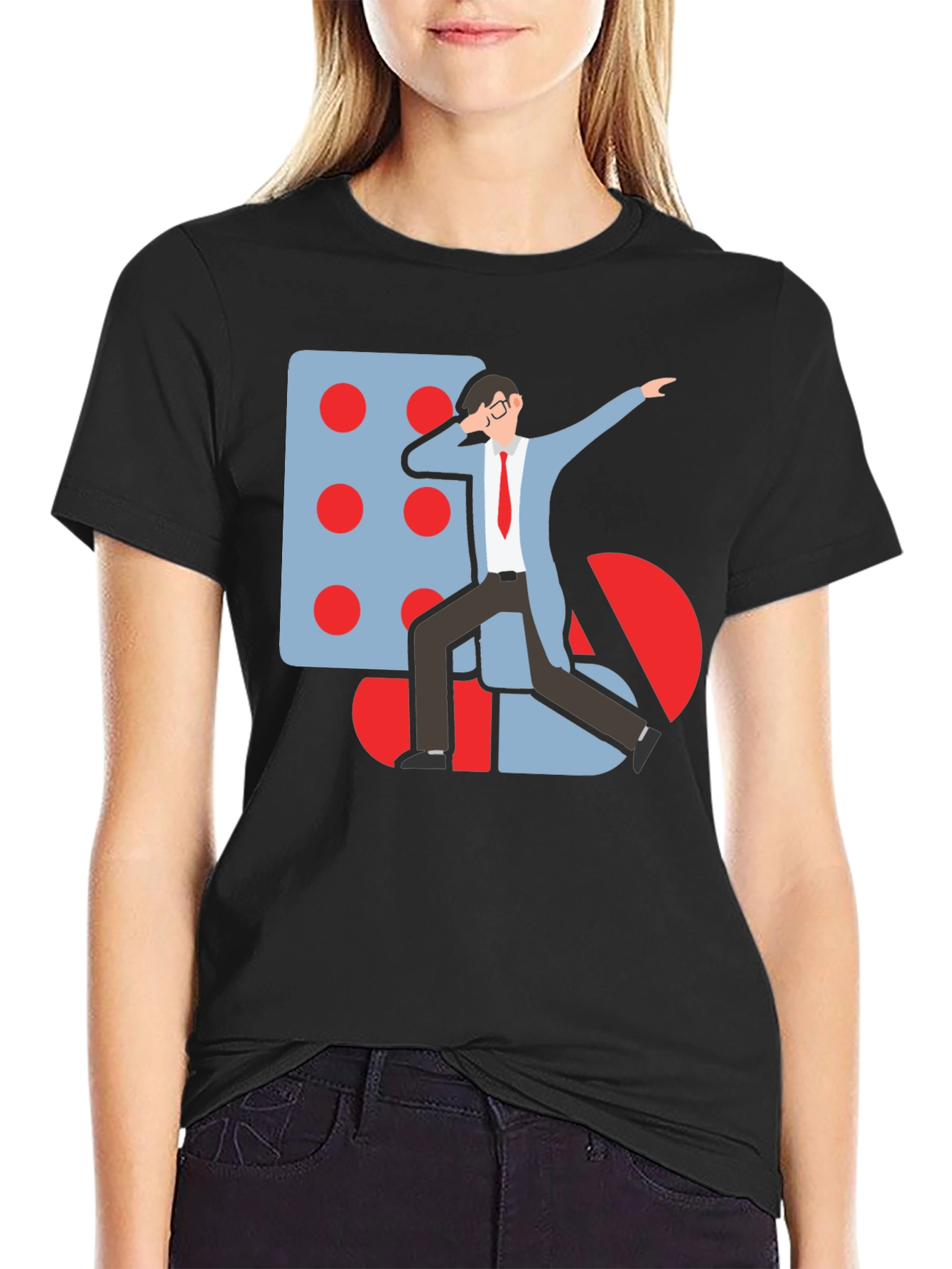 Dabbing Scientist Graphic Tee