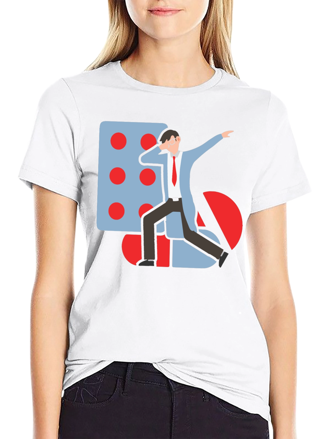 Dabbing Scientist Graphic Tee
