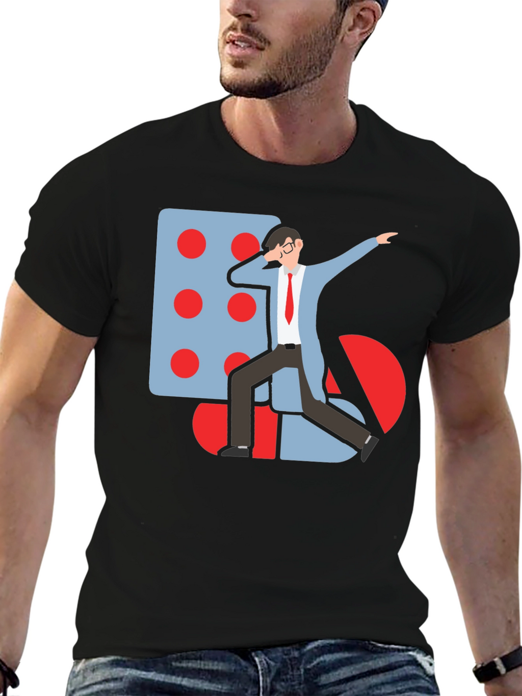 Dabbing Scientist Graphic Tee