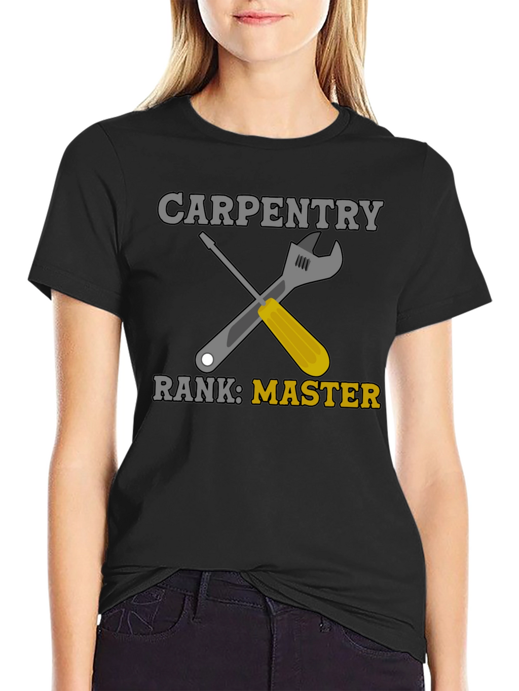 Carpentry Master T-Shirt - Wrench & Screwdriver Design