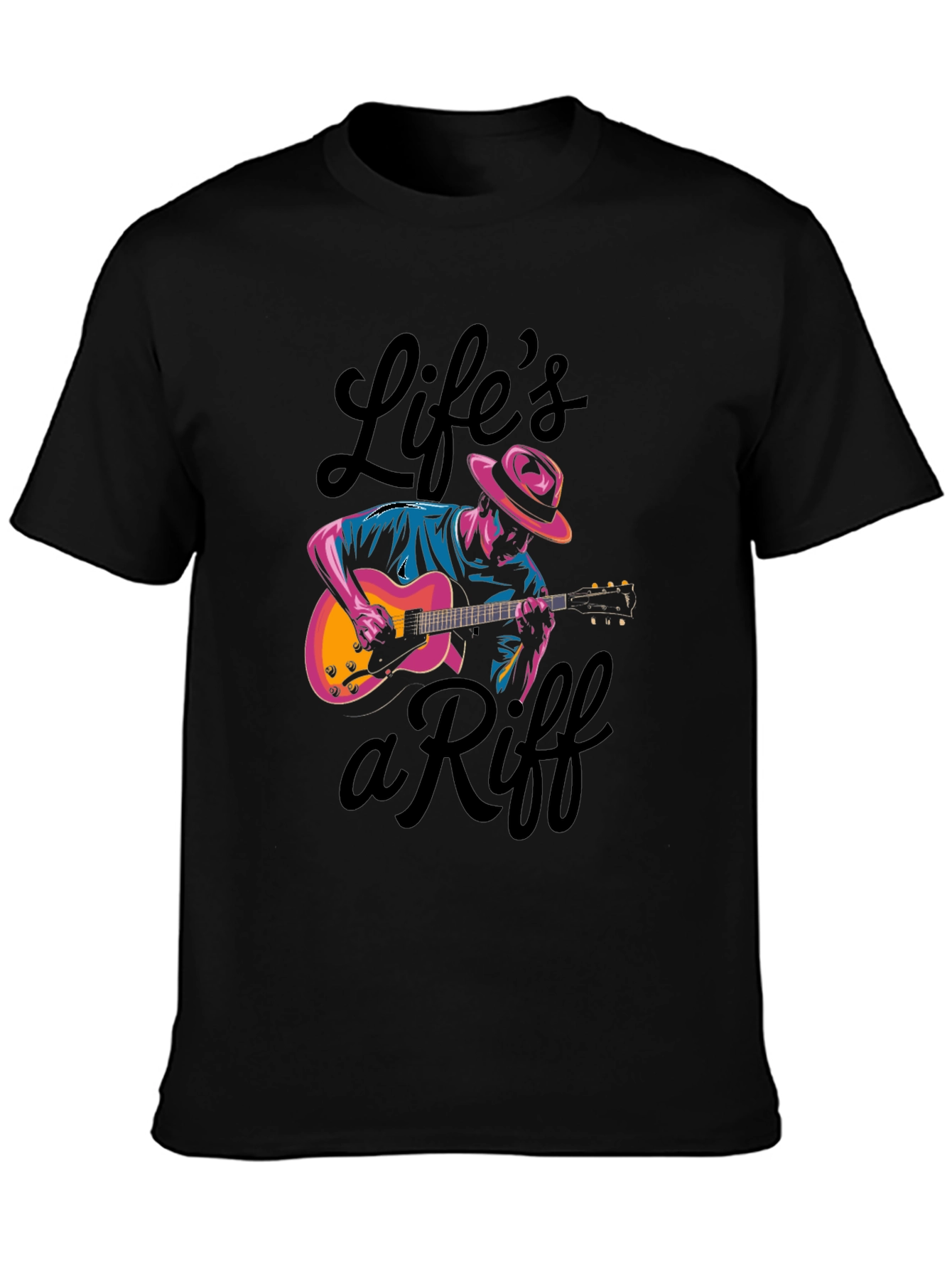 Lifes a Riff T-Shirt - Musician Graphic Tee