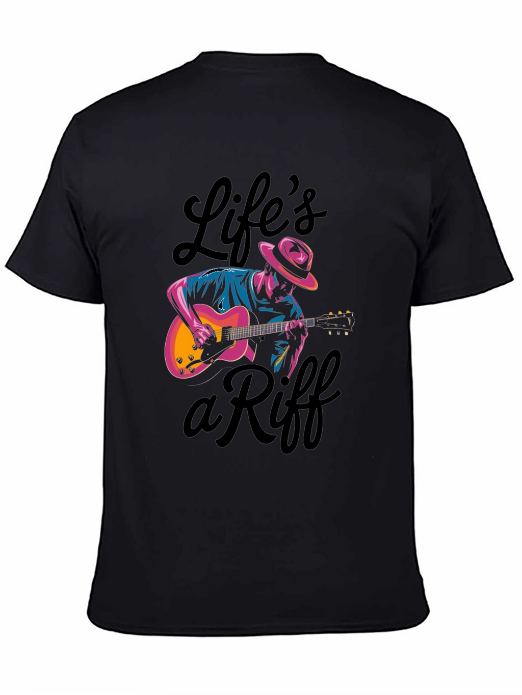 Lifes a Riff T-Shirt - Musician Graphic Tee
