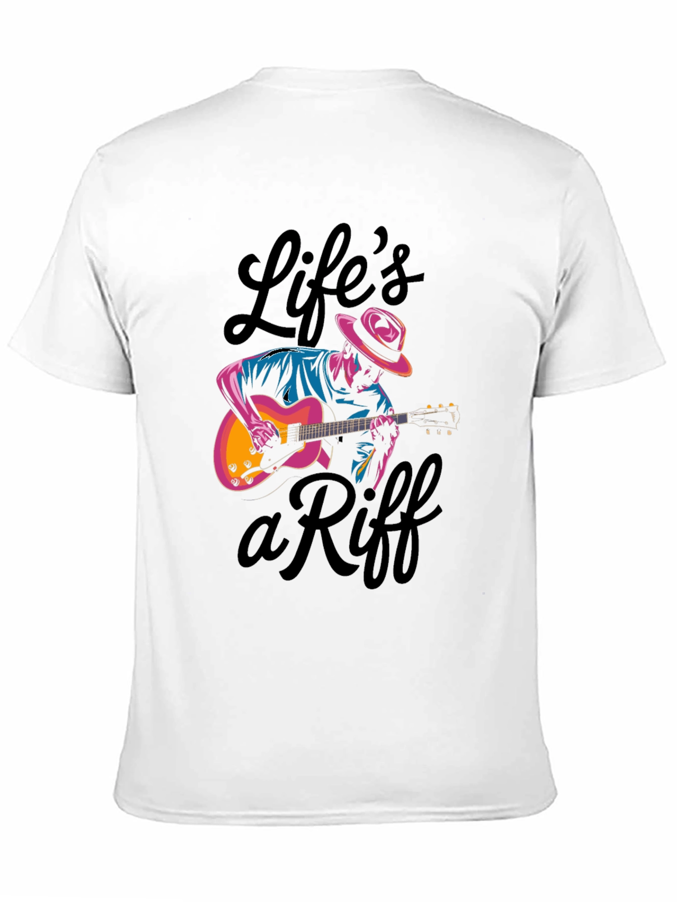 Lifes a Riff T-Shirt - Musician Graphic Tee