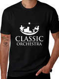 Classic Orchestra T-Shirt - Black Cotton Tee