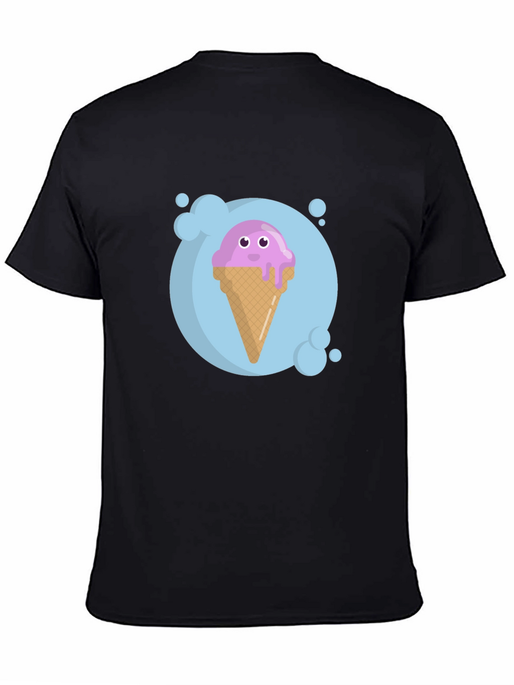 Cute Ice Cream Cone Graphic T-Shirt