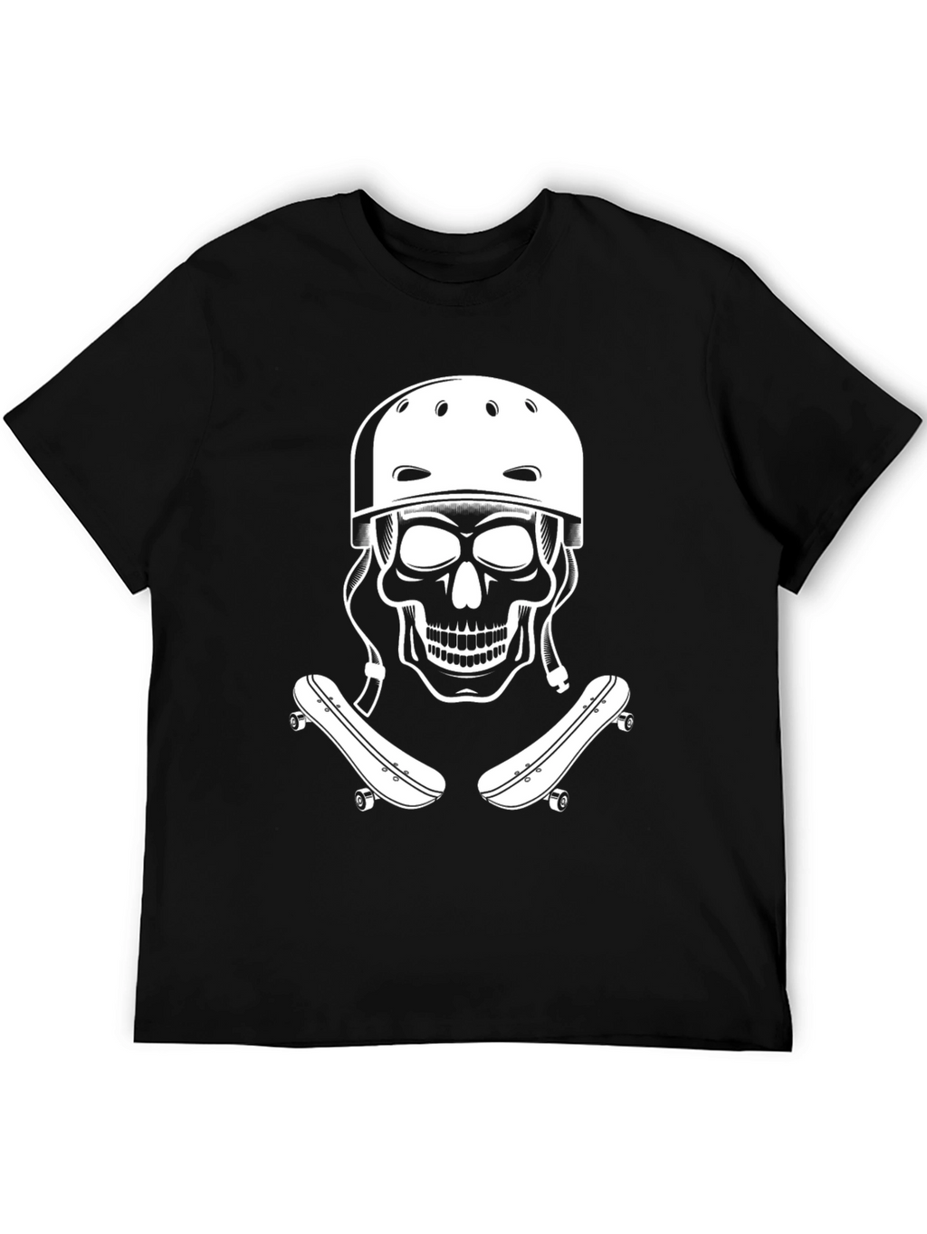 Skate Skull Tee - Cool Graphic T-Shirt