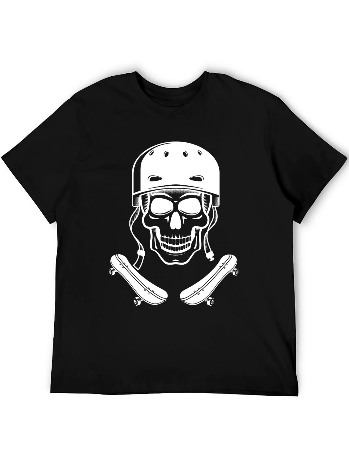 Skate Skull Tee - Cool Graphic T-Shirt