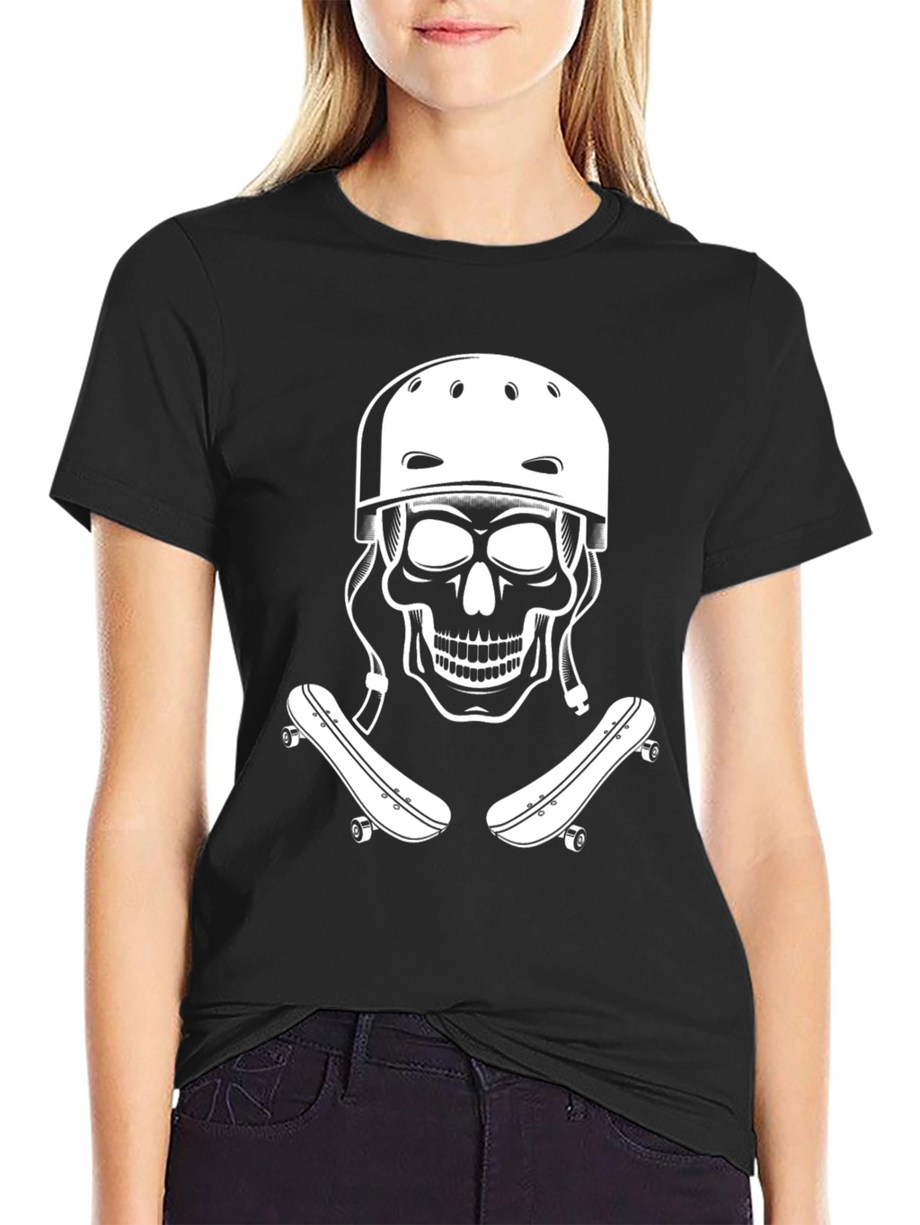 Skate Skull Tee - Cool Graphic T-Shirt
