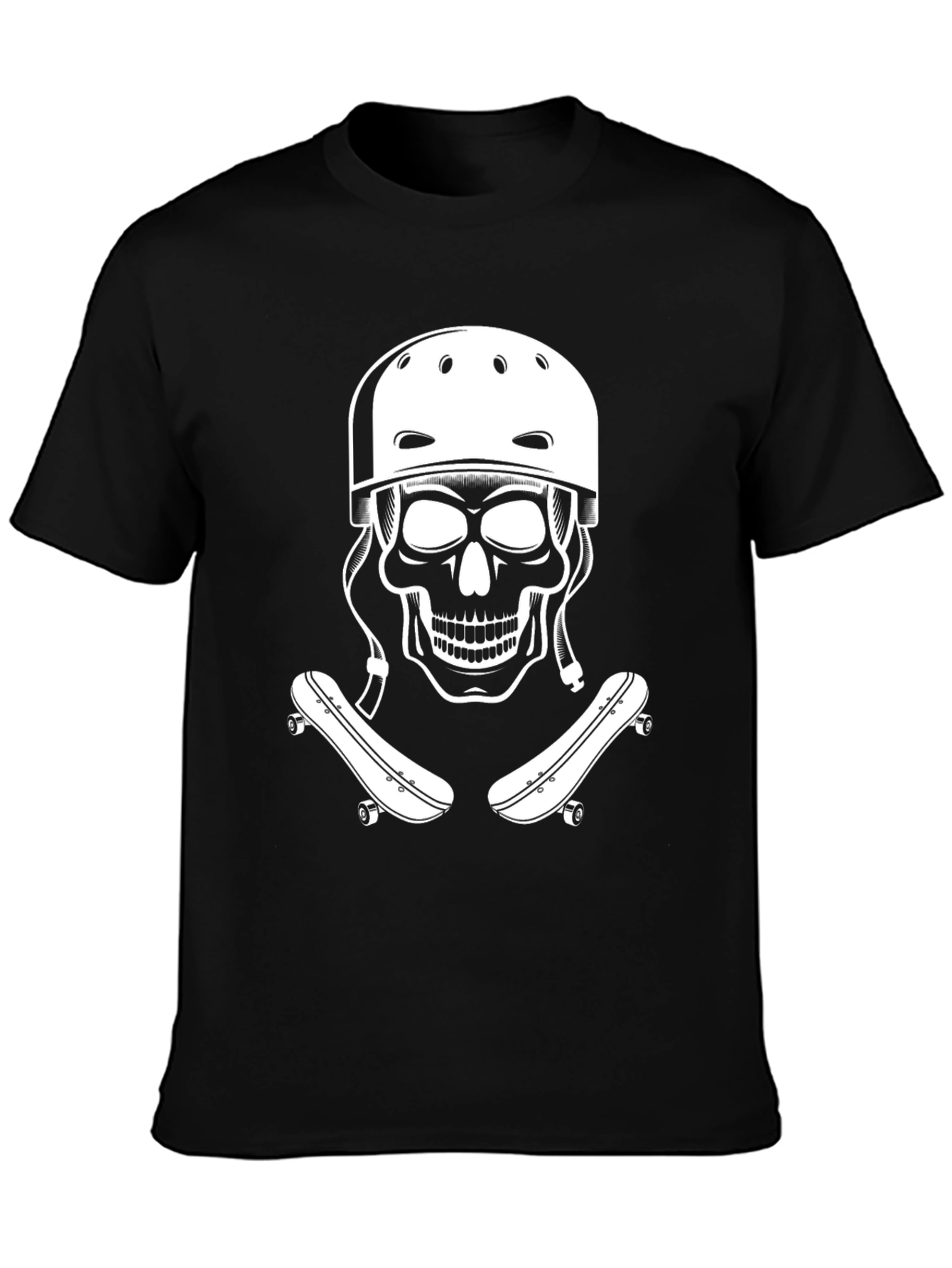 Skate Skull Tee - Cool Graphic T-Shirt