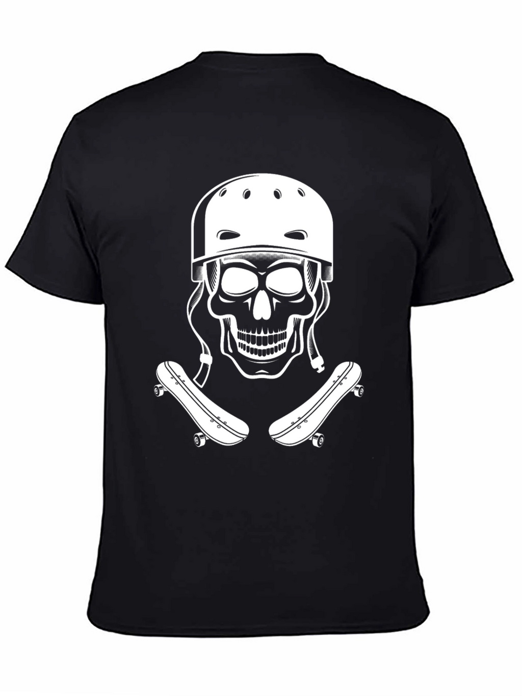 Skate Skull Tee - Cool Graphic T-Shirt