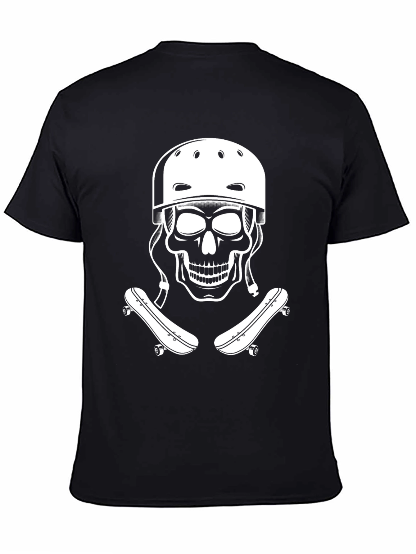 Skate Skull Tee - Cool Graphic T-Shirt
