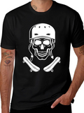 Skate Skull Tee - Cool Graphic T-Shirt