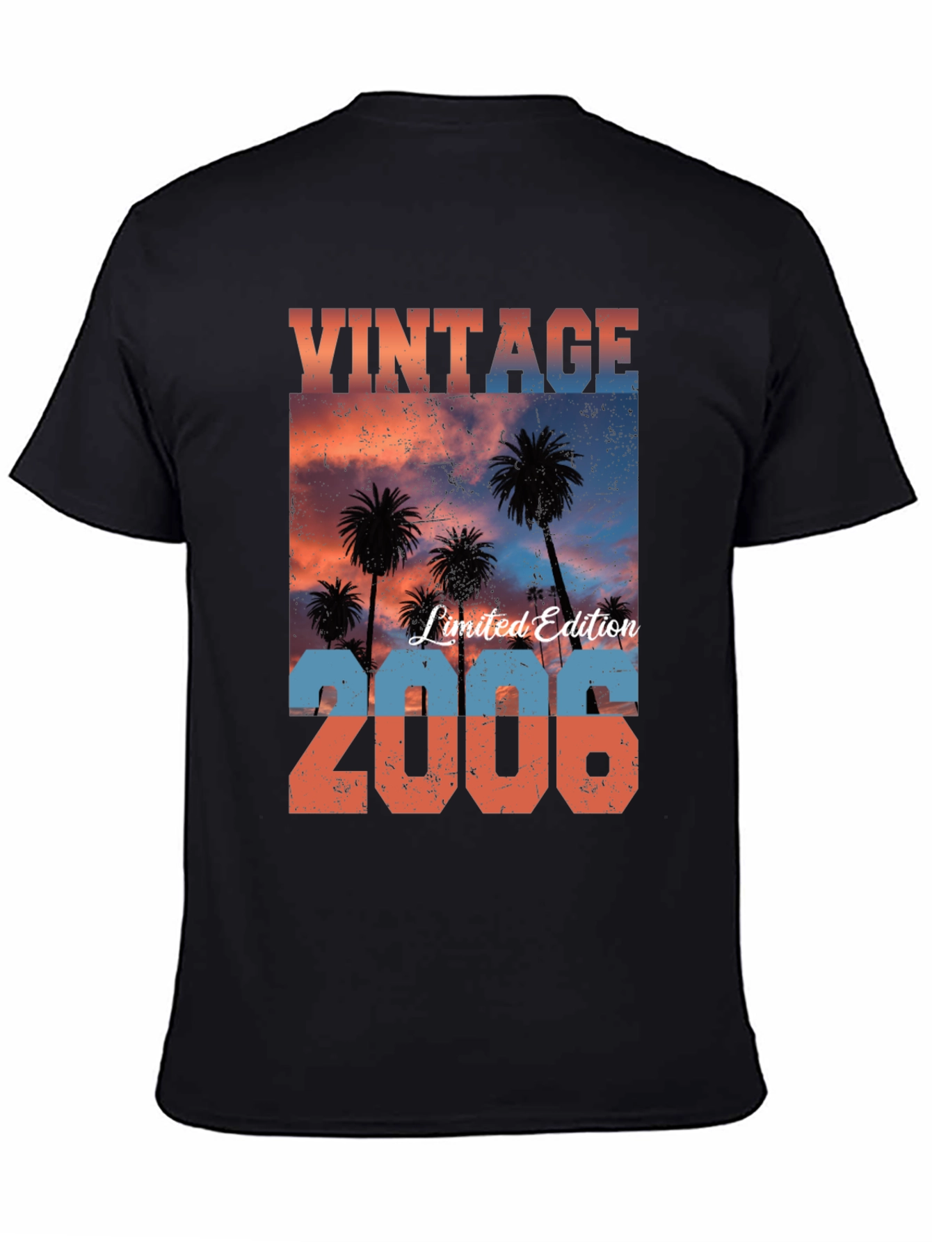 Vintage 2006 Limited Edition Palm Tree Graphic Tee