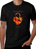 Heart Lock T-Shirt - VeCAAisition Love Graphic
