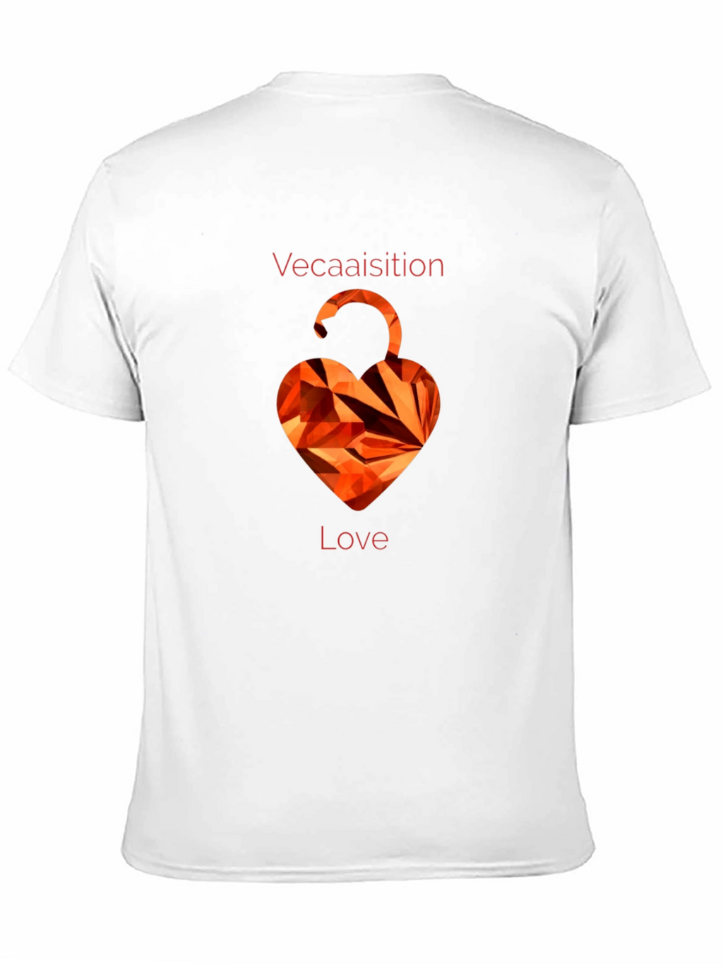 Heart Lock T-Shirt - VeCAAisition Love Graphic
