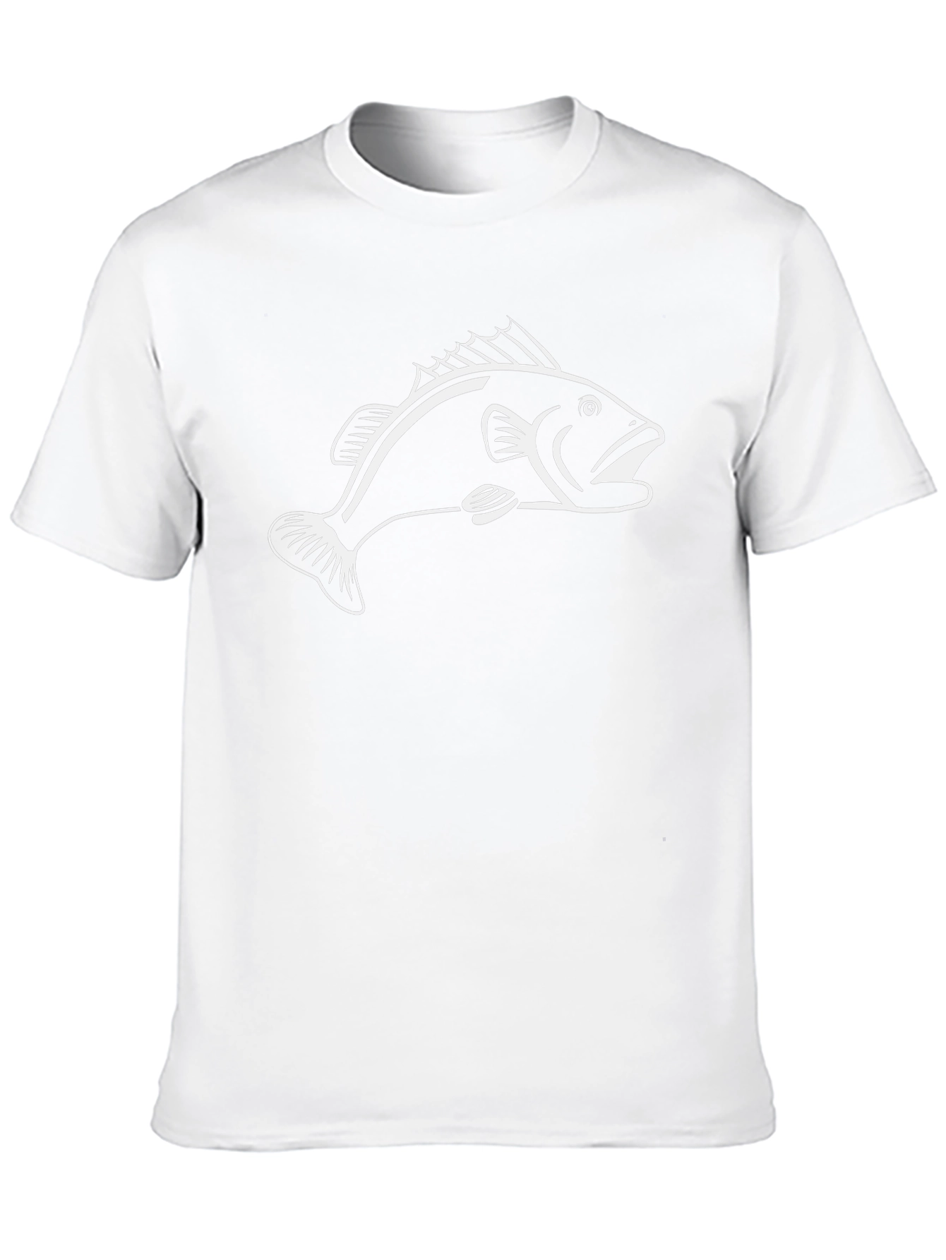 Black Fish Graphic Tee - Stylish Mens Shirt