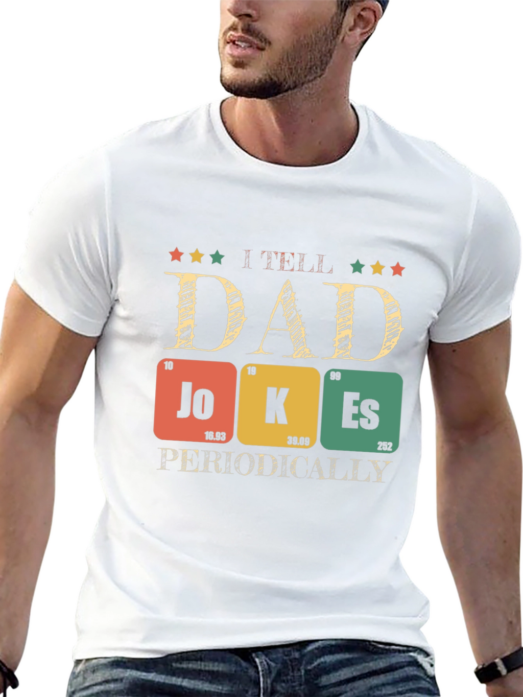 Dad Jokes T-Shirt - Periodic Table Pun Humor