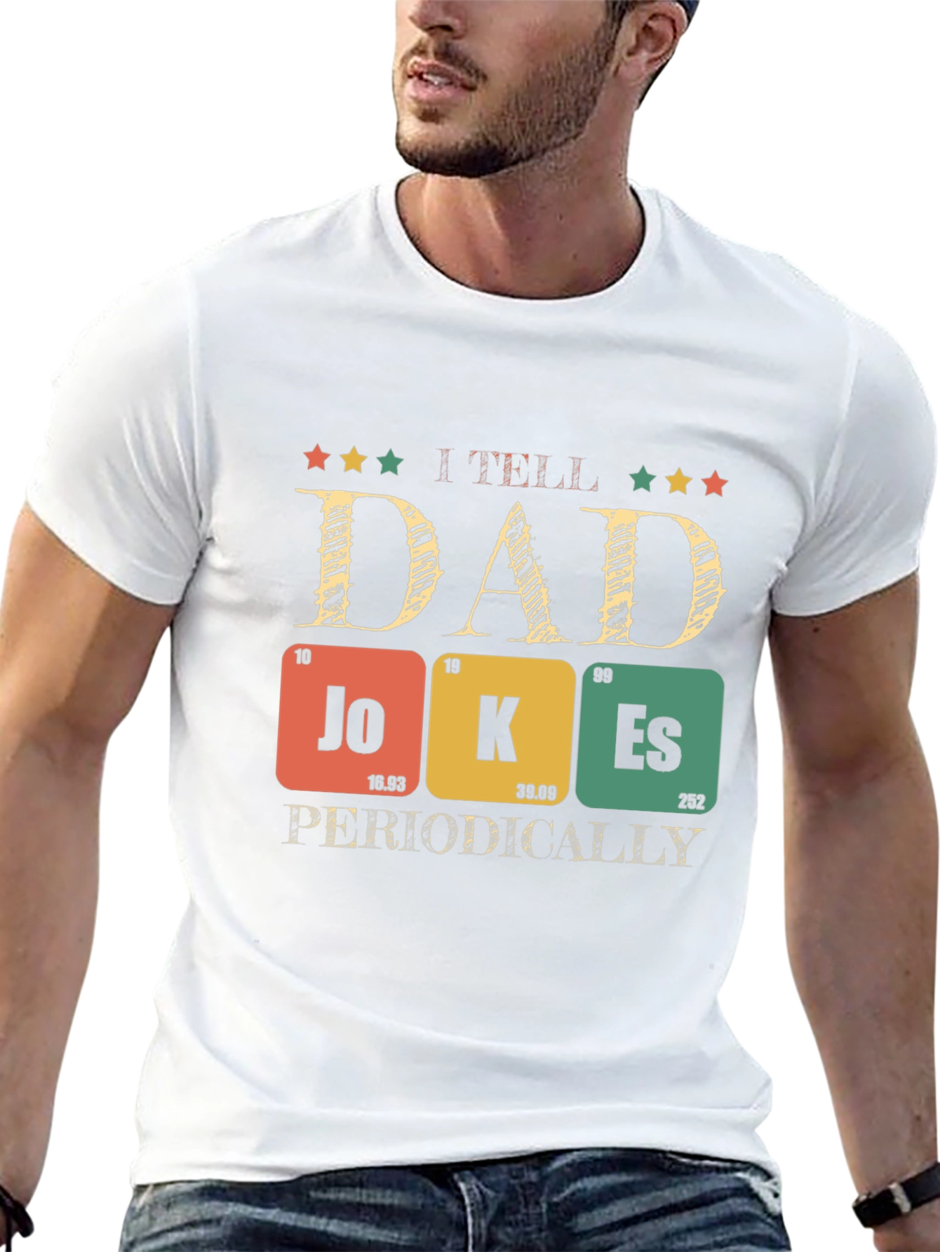 Dad Jokes T-Shirt - Periodic Table Pun Humor