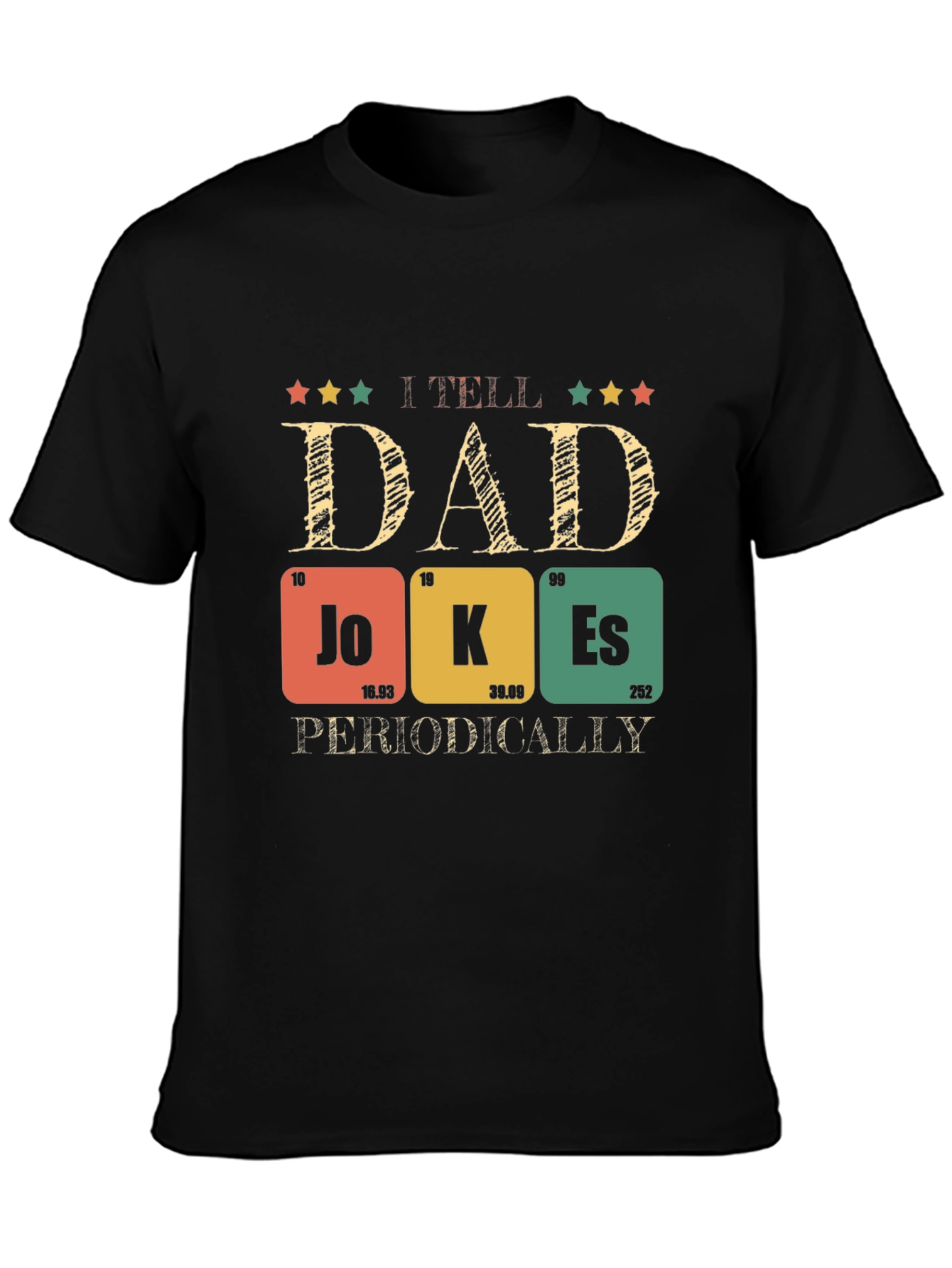 Dad Jokes T-Shirt - Periodic Table Pun Humor