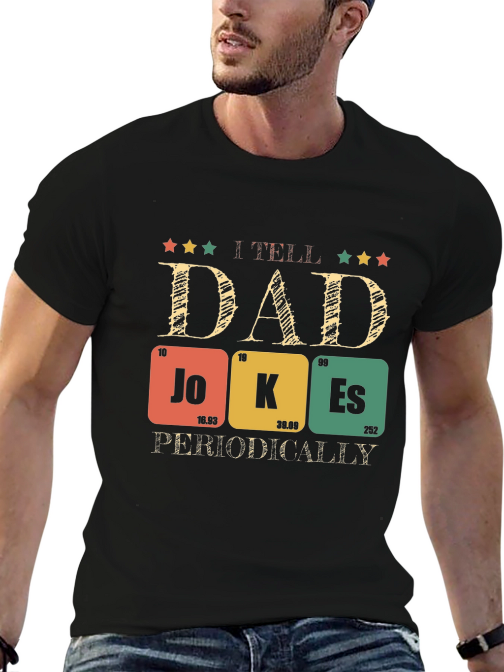 Dad Jokes T-Shirt - Periodic Table Pun Humor