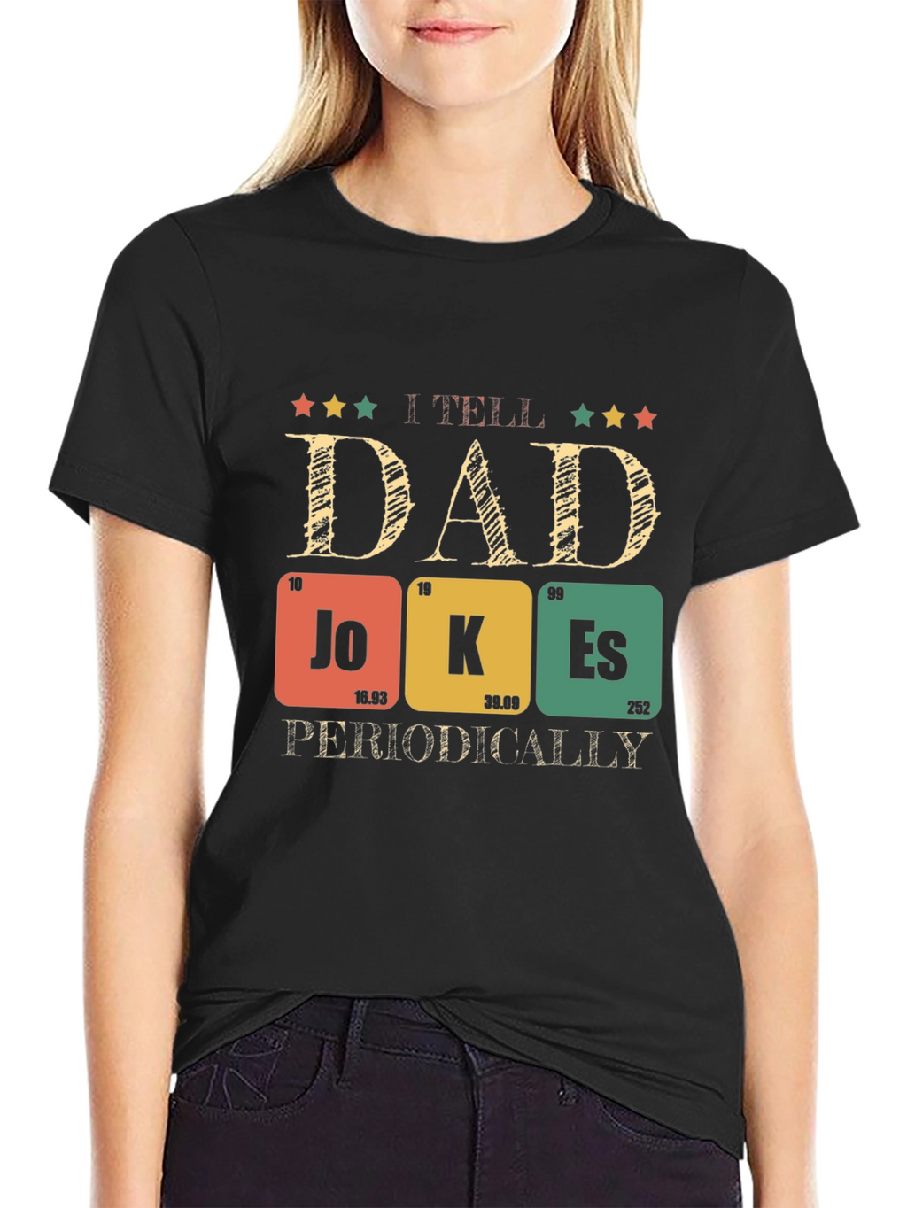 Dad Jokes T-Shirt - Periodic Table Pun Humor