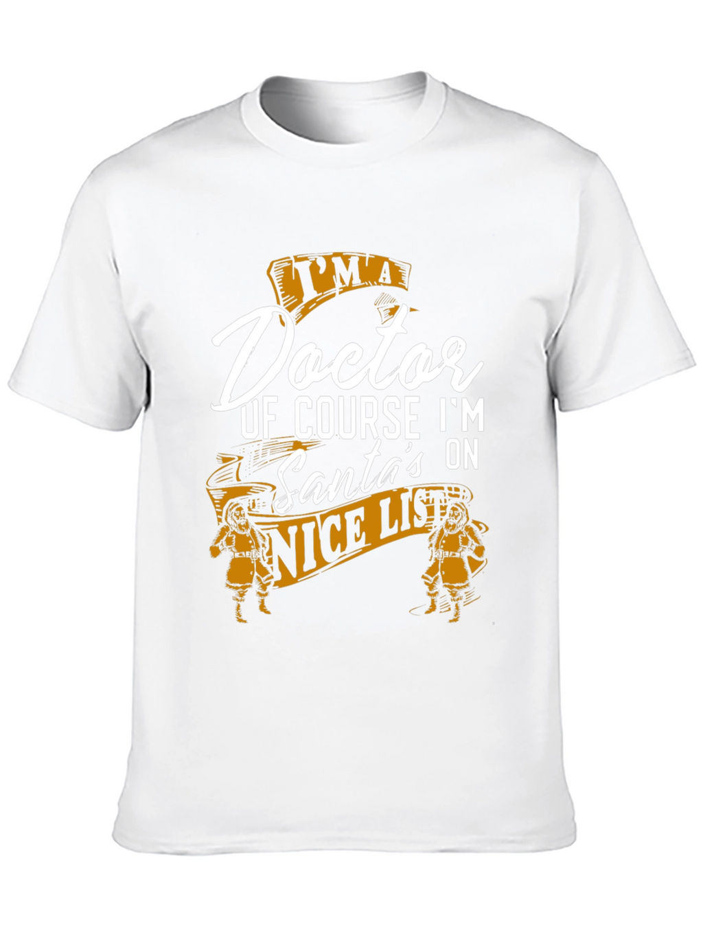 Doctor Santas Nice List Christmas T-Shirt
