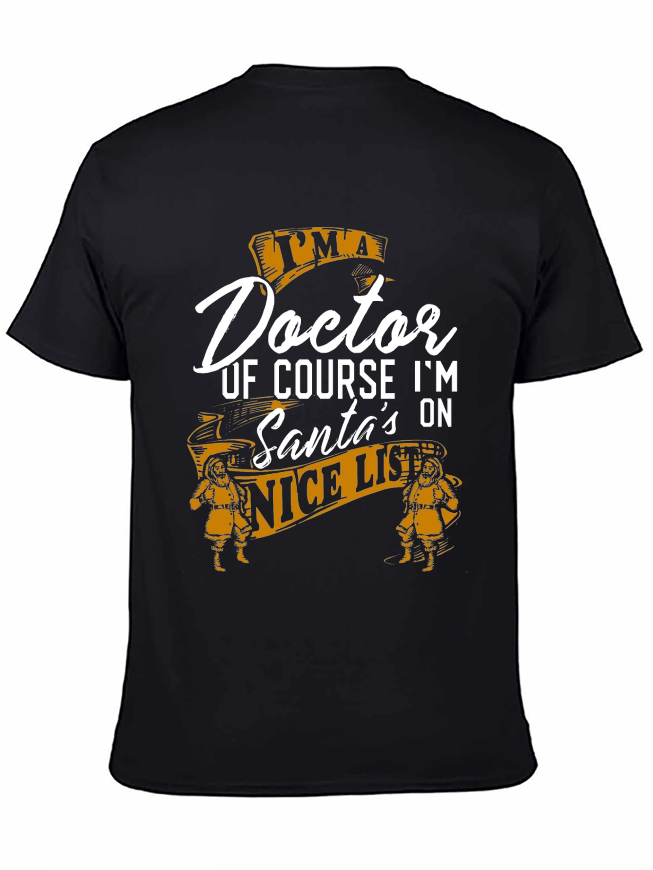 Doctor Santas Nice List Christmas T-Shirt