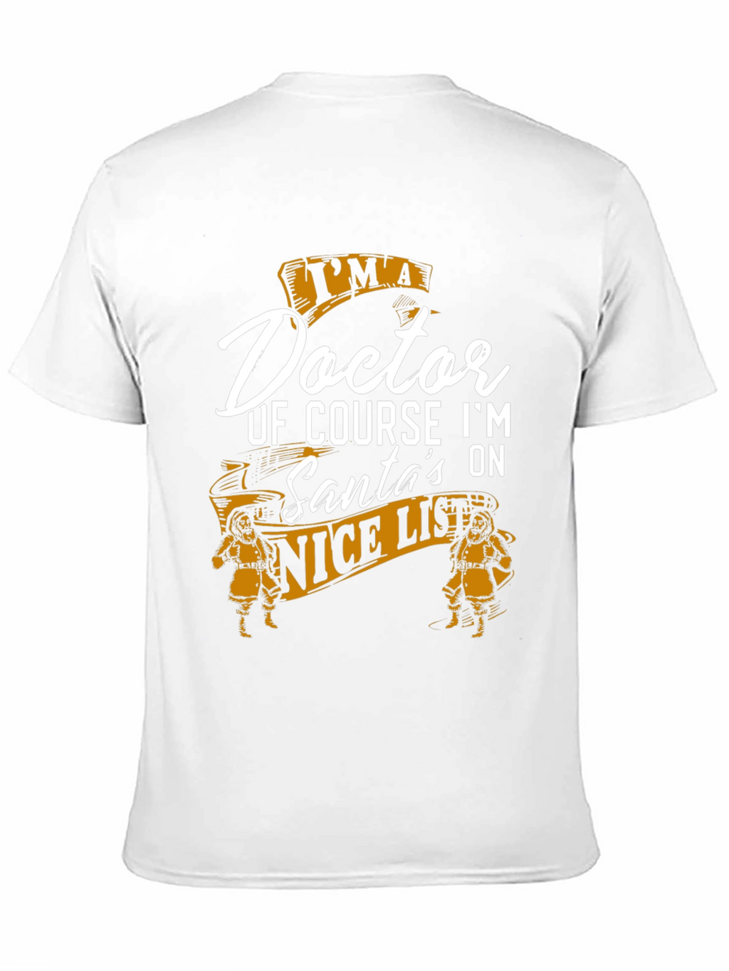 Doctor Santas Nice List Christmas T-Shirt