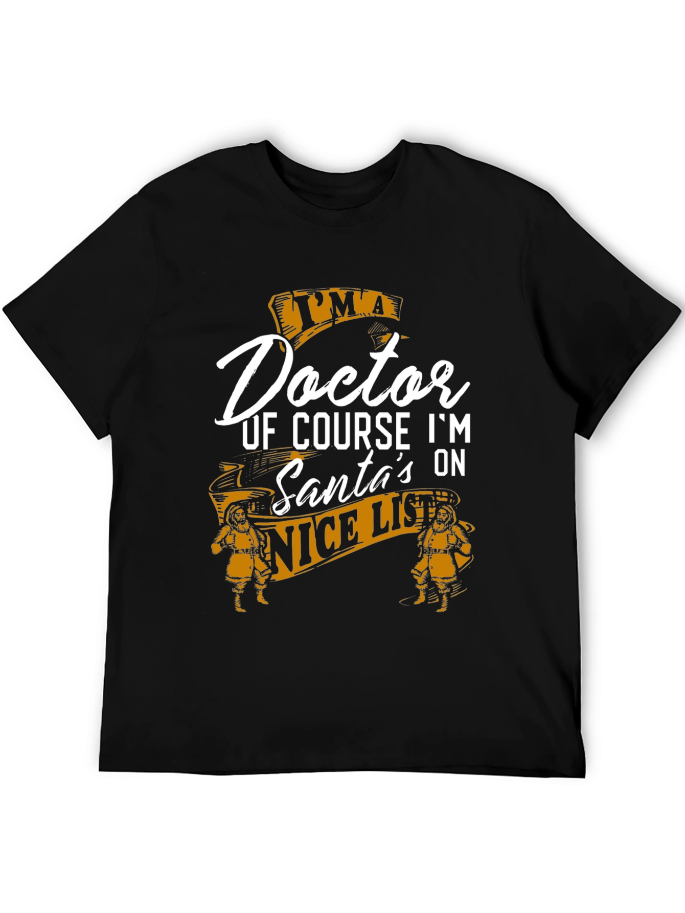 Doctor Santas Nice List Christmas T-Shirt