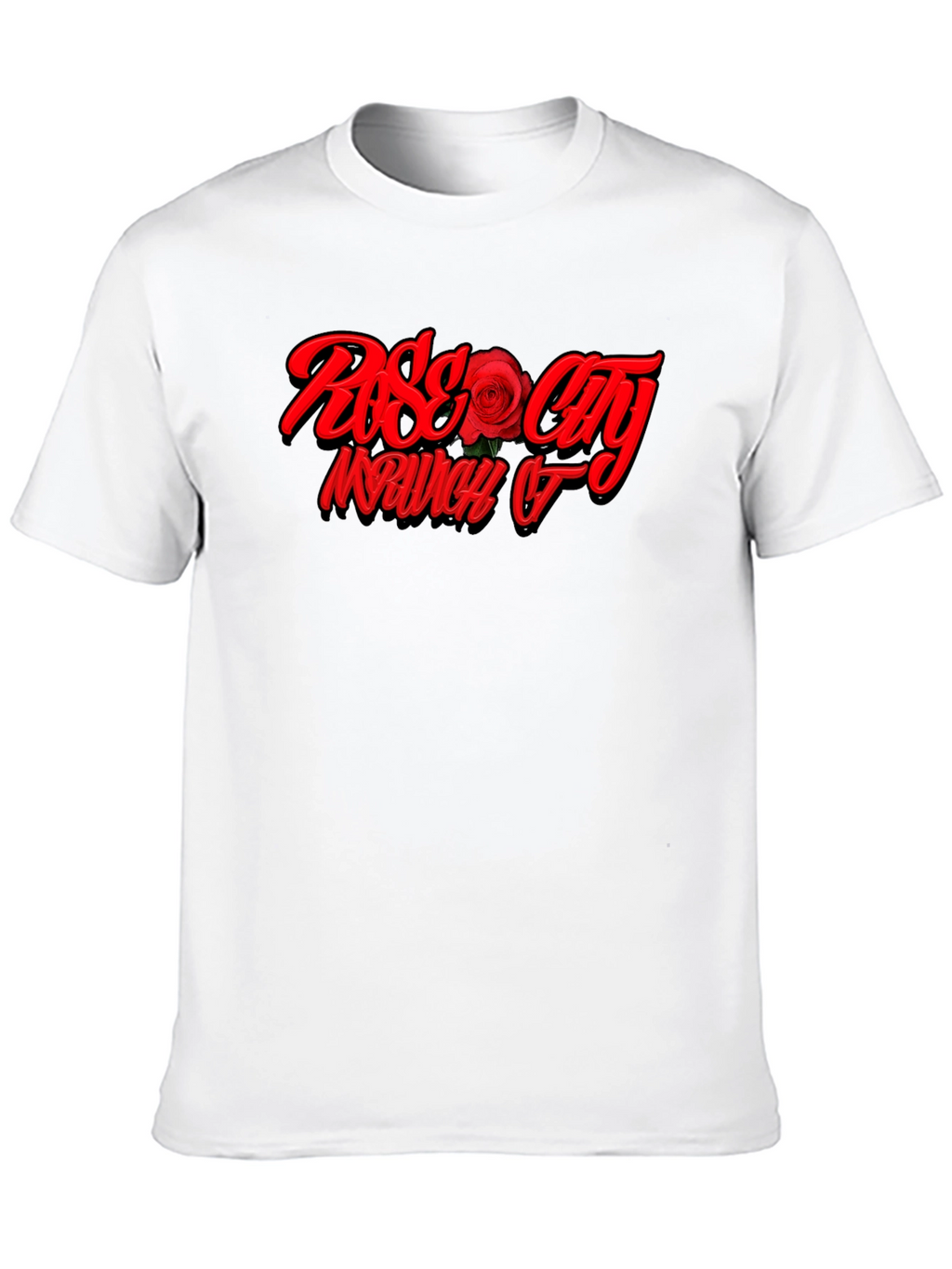 Rose City Graphic Black T-Shirt