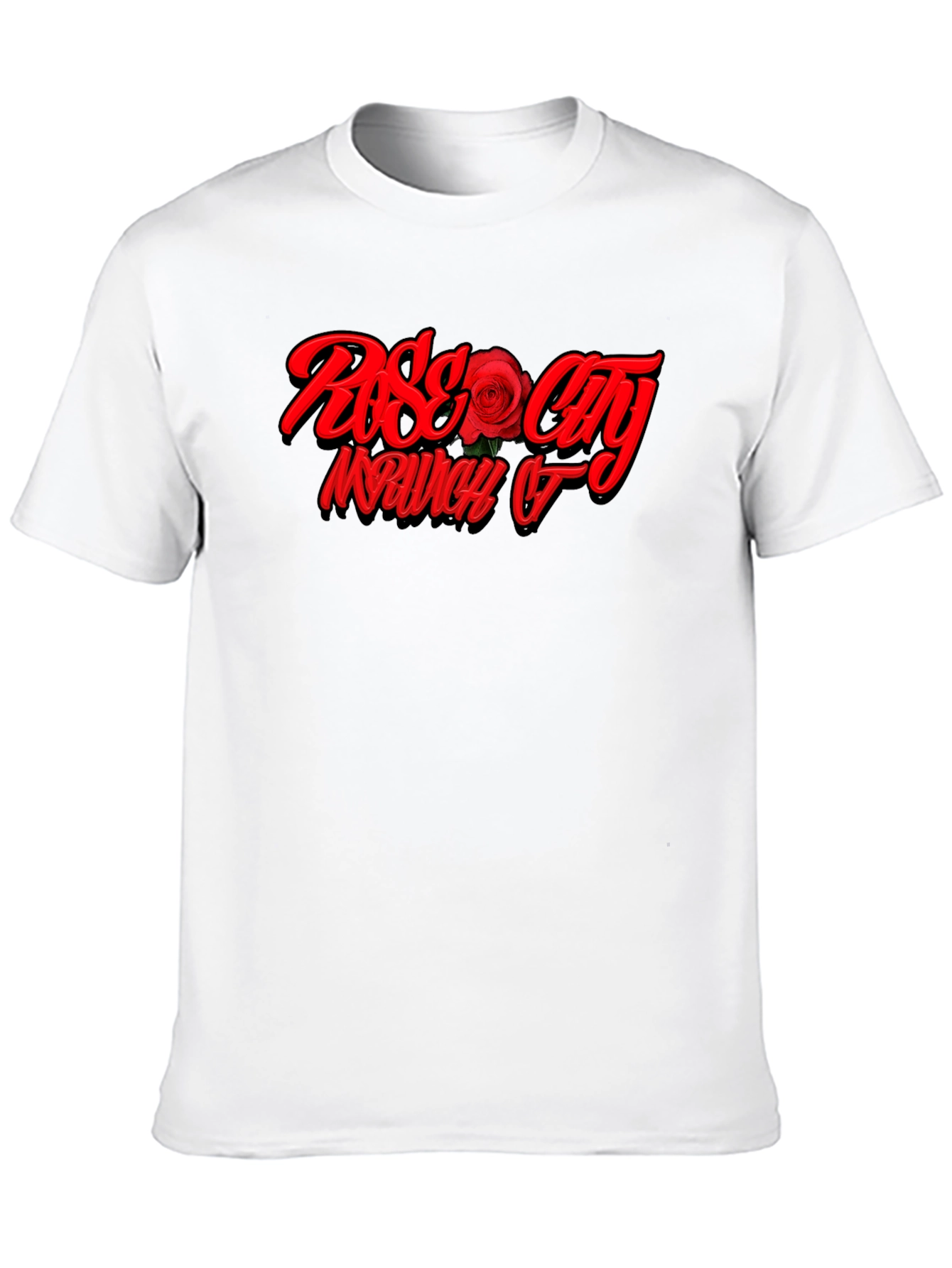 Rose City Graphic Black T-Shirt