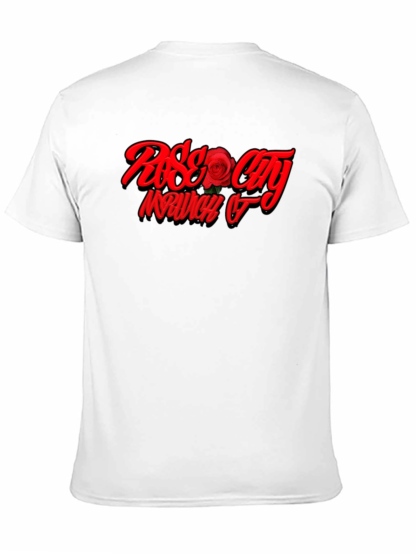 Rose City Graphic Black T-Shirt