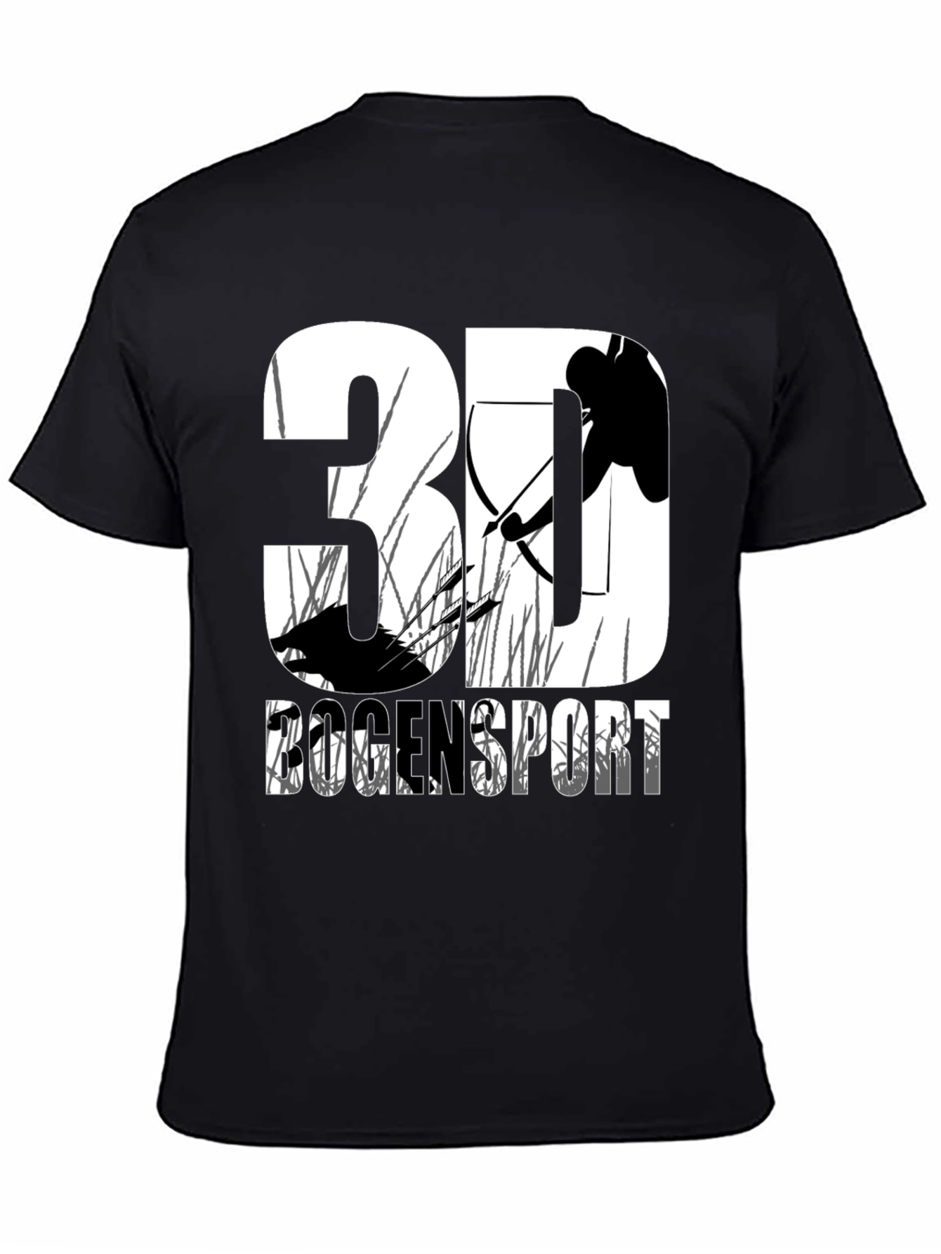 3D Archery T-Shirt - Bow Hunting Sportswear Tee