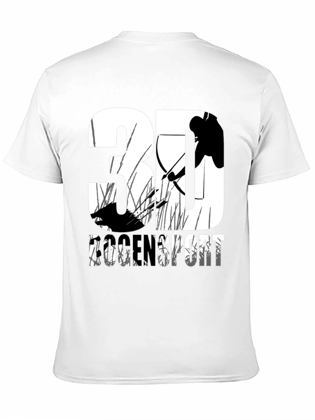 3D Archery T-Shirt - Bow Hunting Sportswear Tee