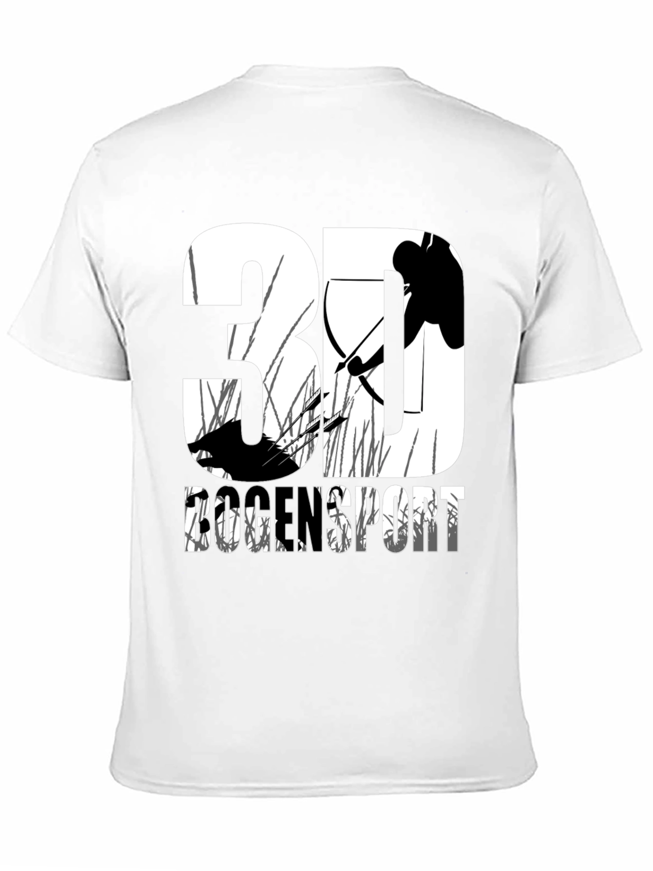 3D Archery T-Shirt - Bow Hunting Sportswear Tee