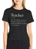 Teacher Definition Graphic Tee